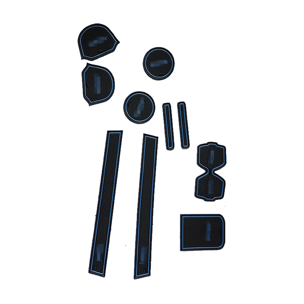 

Коврики для дверей автомобиля для Nissan NV200 2009-2024, противоскользящие коврики для ворот, коврик для чашек, нескользящие резиновые коврики, аксессуары для интерьера