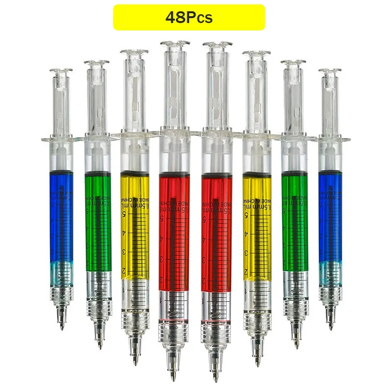 

48 шт. новинка, Реалистичная шприц, ручка