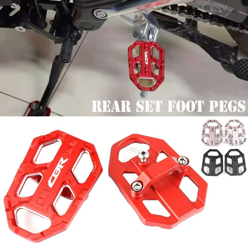 

Motorcycle Accessories For Honda CB500X CB500F CB400X CB400F CBR500R CB 400X 400F 500X 500F CBR 500R Front Footpegs Foot Pegs