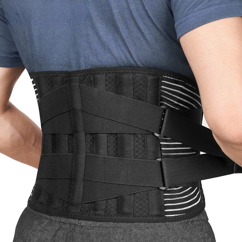 

Nylon breathable pressure support, waist protection, basketball exercise, squat training belt, sitting for a long time, fixed