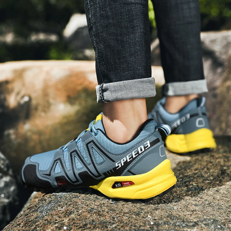 NEW Men's Cycling Shoes, Trail Running Shoes, Hike Shoes, Outdoor Hiking Shoes, Sports Shoes High-quality Comprehensive Sneakers