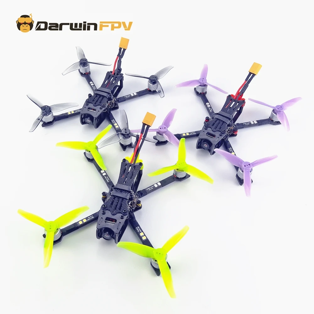 Дрон Радиоуправляемый DarwinFPV Baby Ape/Pro 142 мм 3 дюйма 2-3S 1104 ГГц VTX 5 8 ТВЛ | Игрушки и хобби