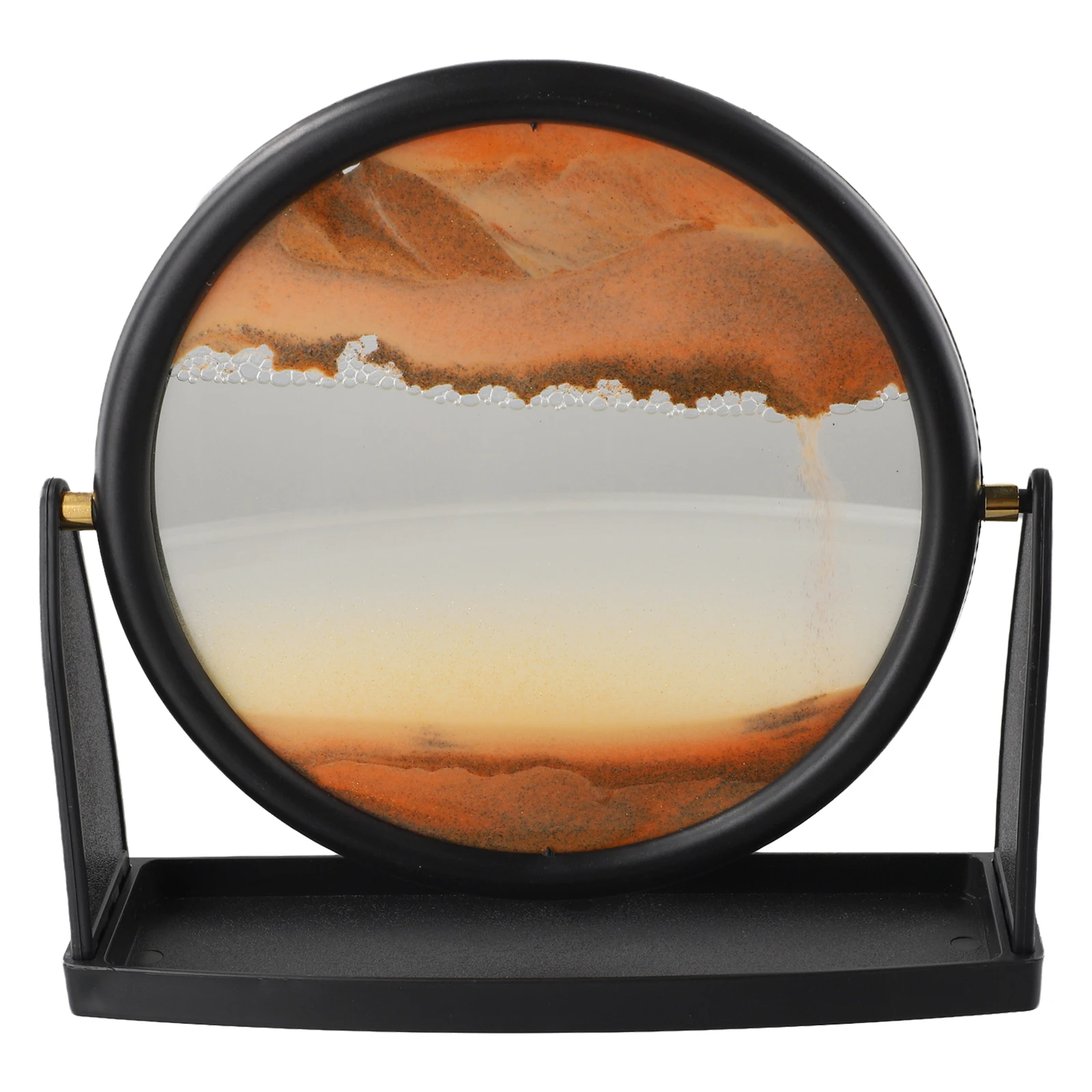 Песочный пейзаж динамическое изображение песка не повторяющееся искусство