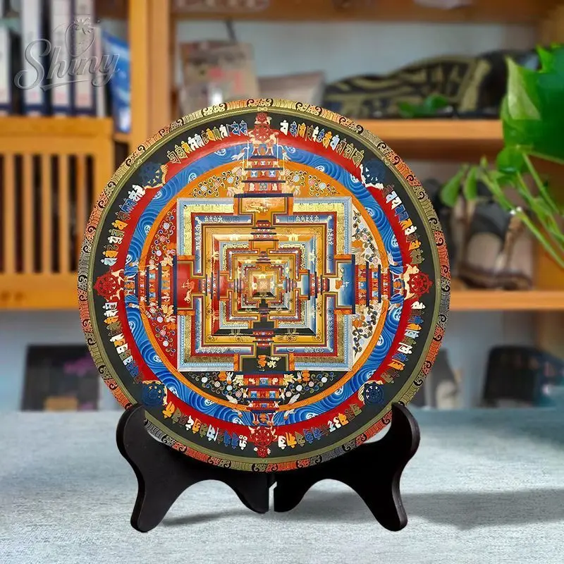 

Деревянная мандала Калахакра