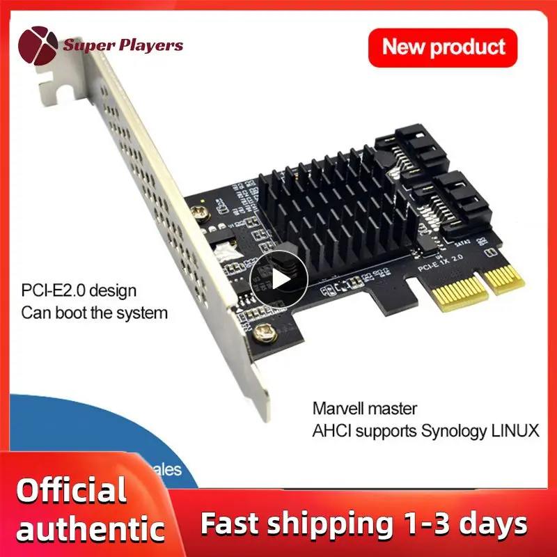 

Windows10/8/7/xp/2003/2008/linux Expansion Card Simple Compact Sata Controller Black Lightweight Adapter Card Card Controller