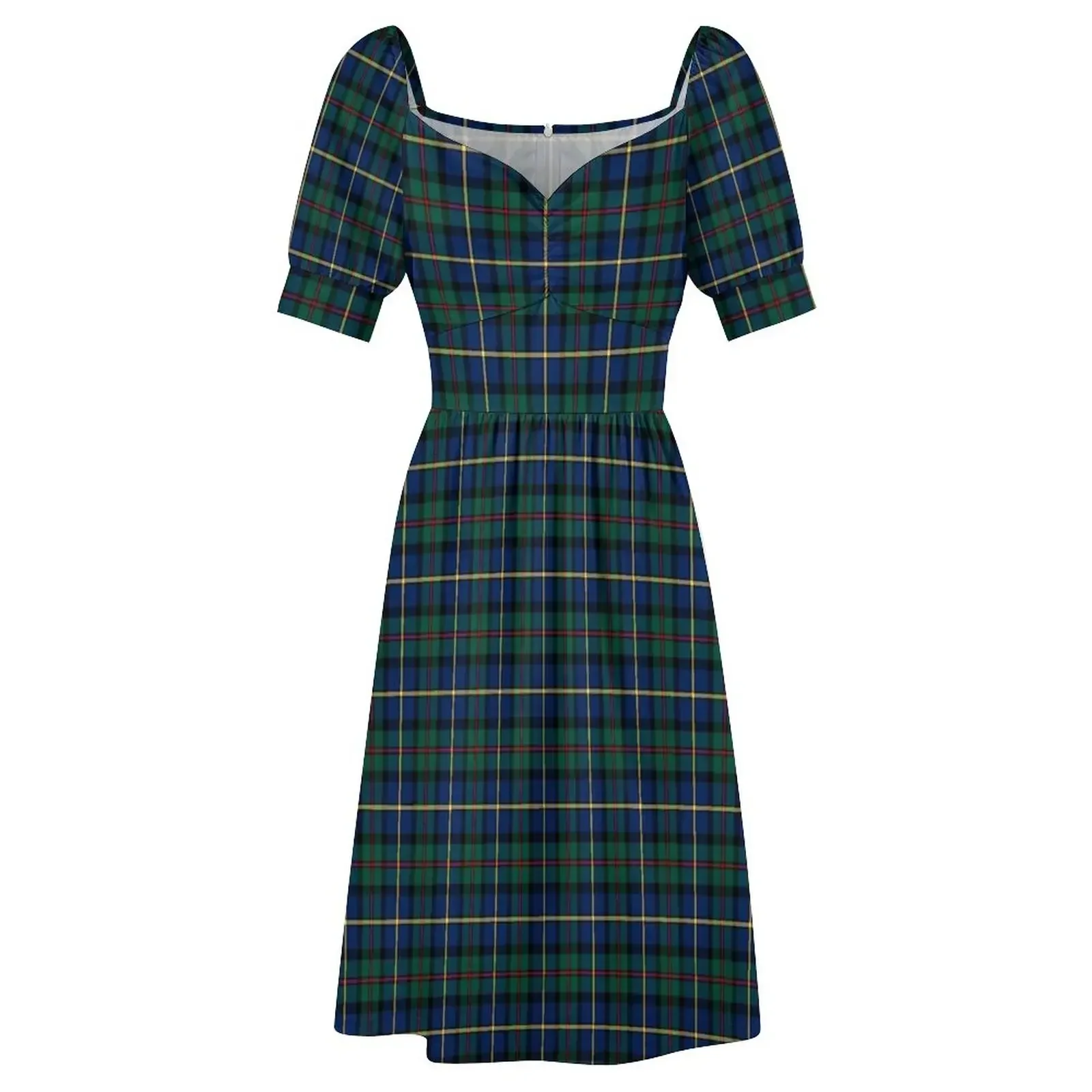 Платье без рукавов Clan MacLeod of Skye в клетку тартан платья на день рождения для женщин