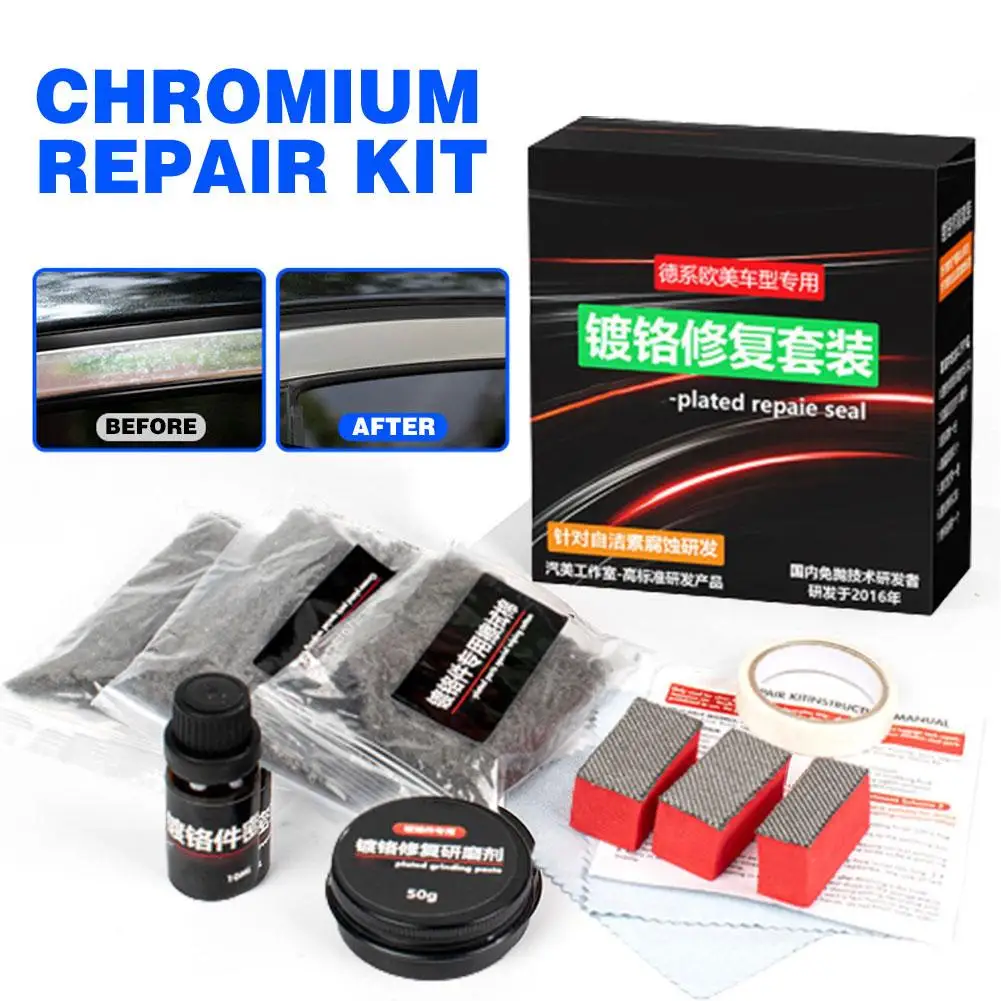 

Car Repair Agent Kit Remove Surface Oxide Refurbishing Yellowing Rust Refurbishment Grinding Polishing Removal Agent A3J4