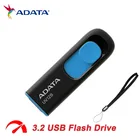 USB флеш-накопитель ADATA 3,2, USB-накопитель для передачи данных, брелок, флеш-карта памяти, флеш-накопитель 16 ГБ, 32 ГБ, 64 ГБ, 128 ГБ
