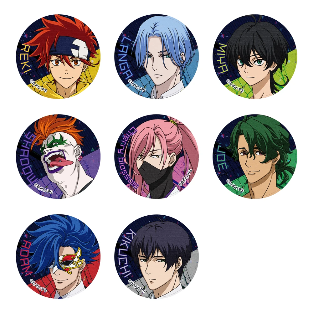 SK8 Бесконечность аниме Kyan Reki Hasegawa Langa Chinen Miya Sakurayashiki Kaoru Shindou Ainosuke 50 мм металлический значок брошь булавки