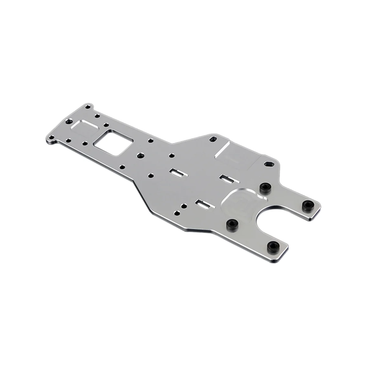 

CNC Metal Thickening Lathe Rear Floor for 1/5 BAHA KM ROVAN BAJA 5B 5T 5SC TRUCK TOYS PARTS,Silver