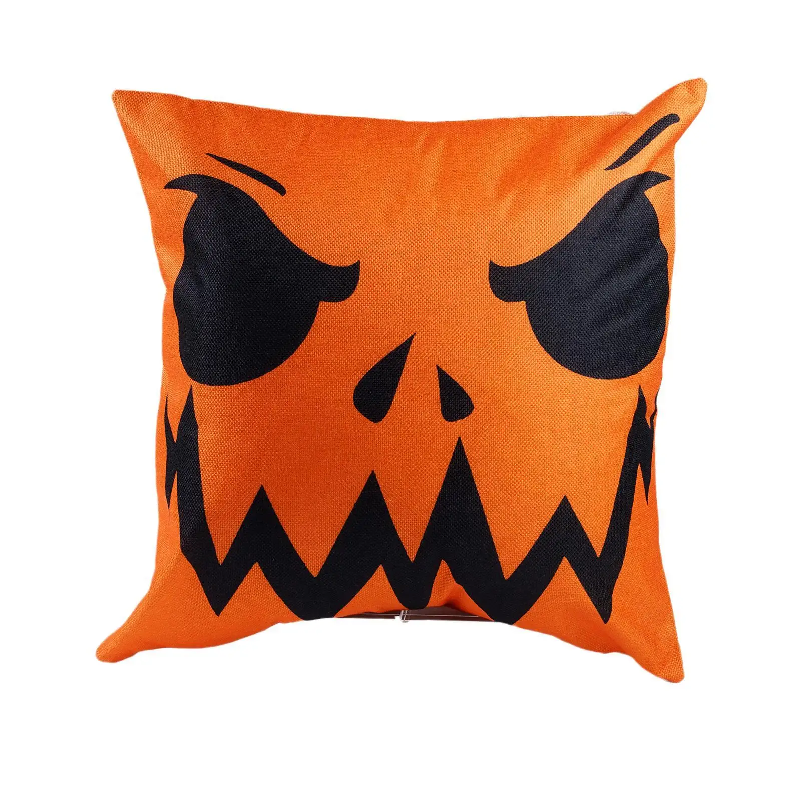 

Halloween Pillow Covers Halloween Decor Pumpkin Throw Pillowcase Orange Black Linen Cushion Case for Home Decoration Sofa Couch