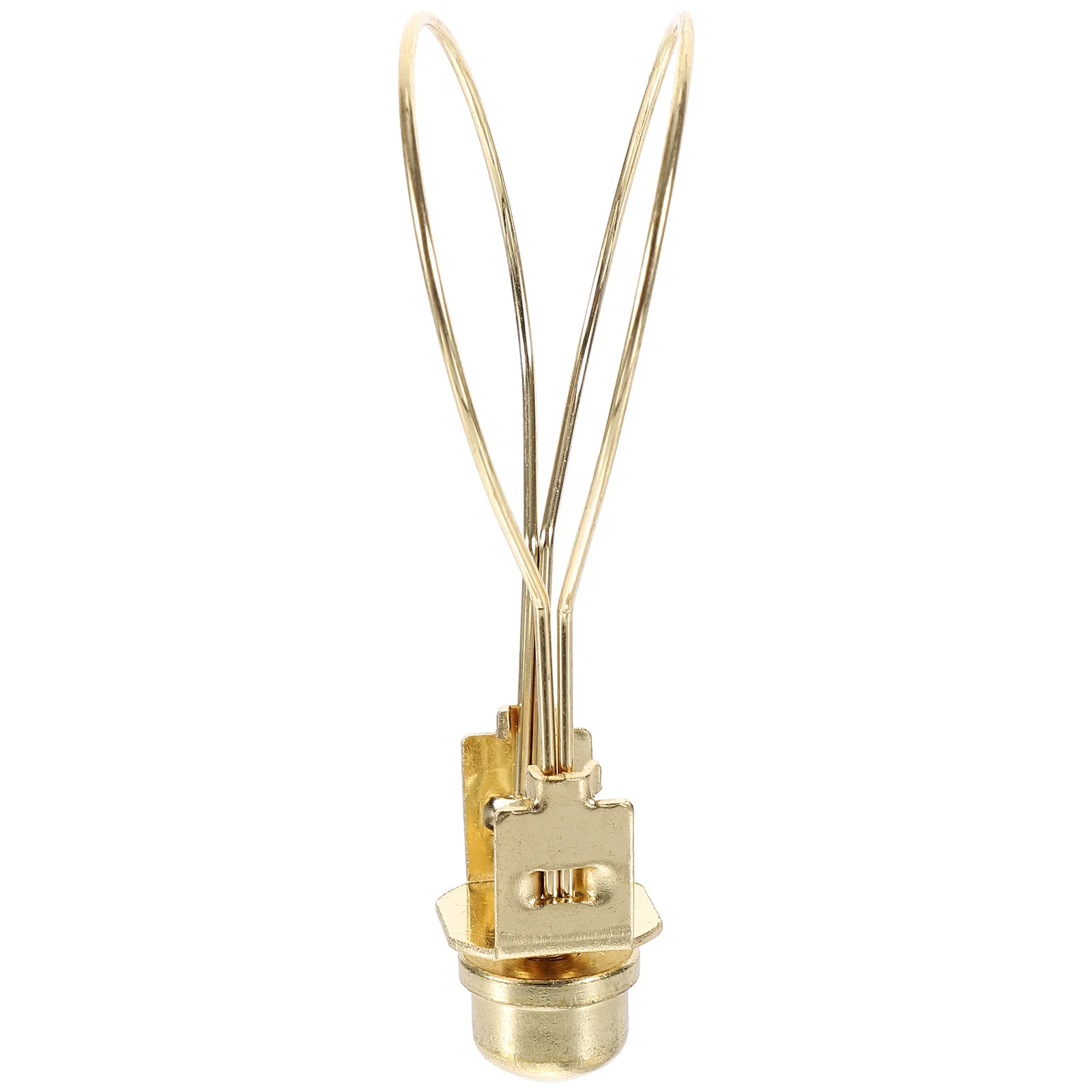 

Lighting Accessories Clip Lamp Shade Metal Bulb Round Holder Supply Shades