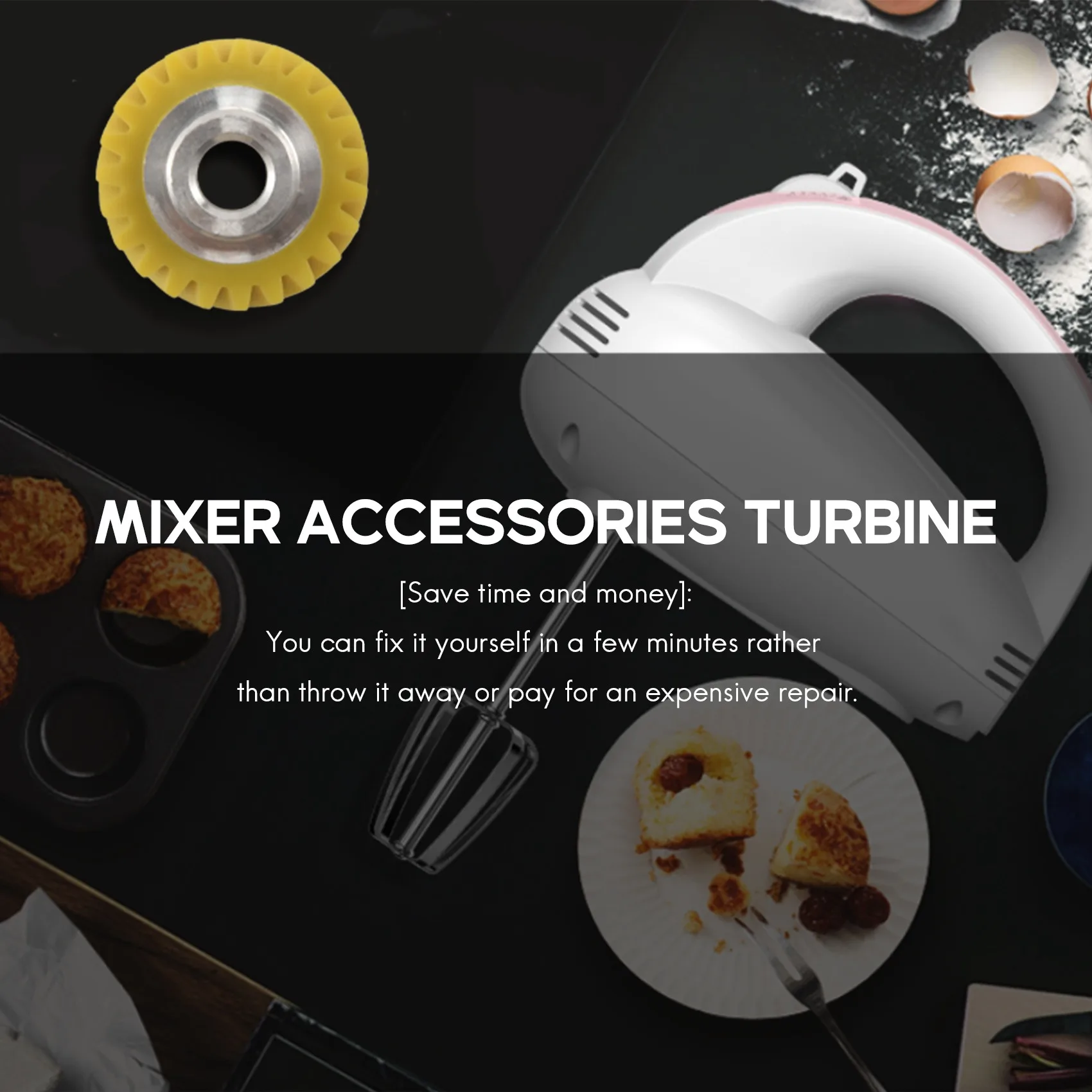 Запасная часть червячной передачи миксера KitchenAid