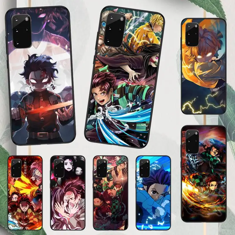 

Demon Slayer Japan anime Phone Case For Samsung galaxy A S note 10 12 20 32 40 50 51 52 70 71 72 21 fe s ultra plus