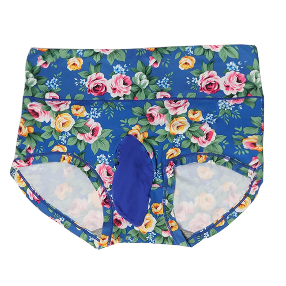 Рисунок 4 - Трусы мужские кружевные с цветочным принтом