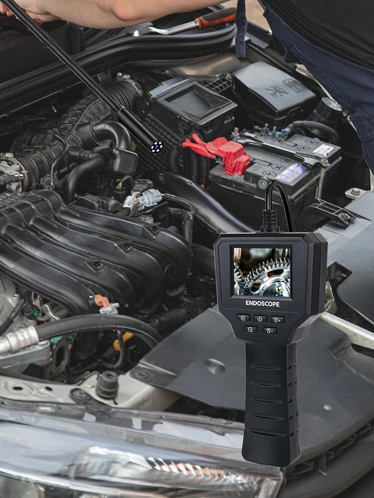 Ip67 Водонепроницаемая Цифровая Эндоскопическая Камера Для Осмотра Автомобиля 2 4