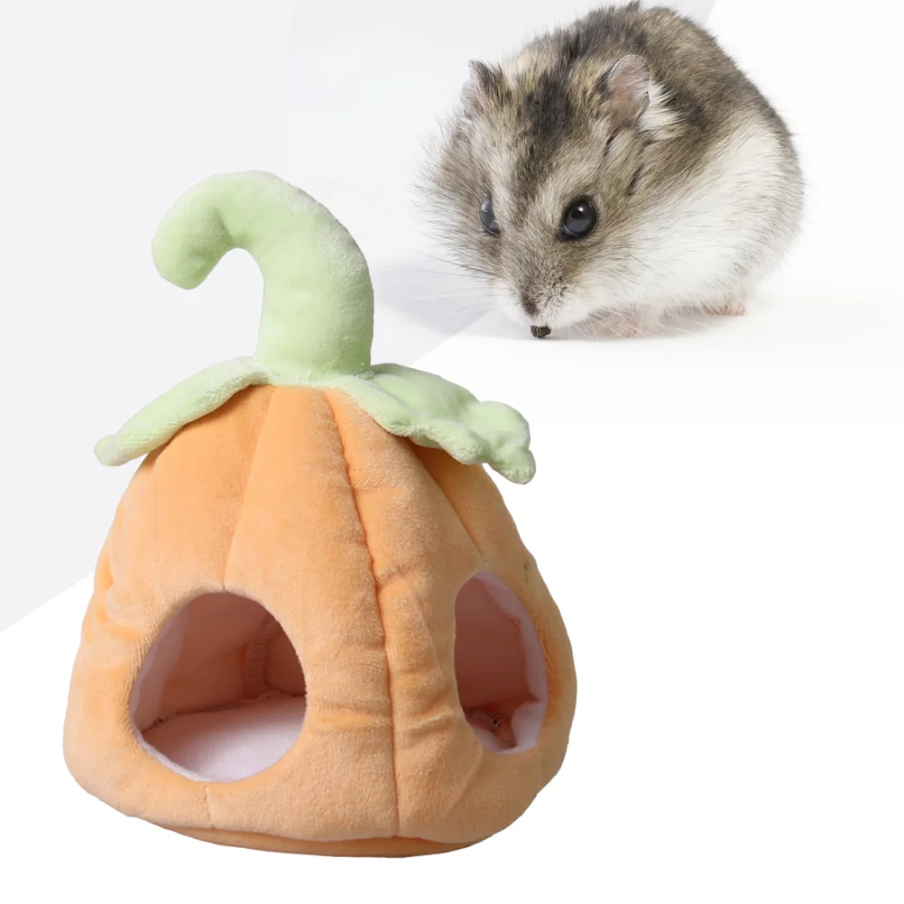 

1Pc Pets Cushion Pumpkin Design Portative Cage for Hamster Rats Squirrel