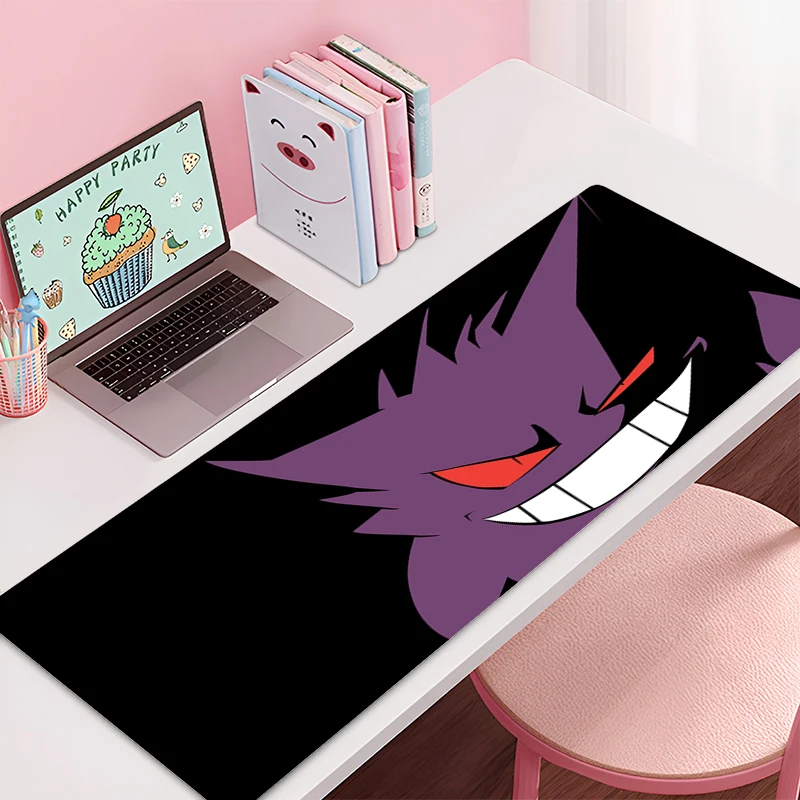 Фото Игровой коврик для мыши P-Pokemons G-Gengars, офисный ковер, коврики для мыши, геймерский коврик, настольные аксессуары, коврики для компьютерного стола, ковер для ПК, коврик для мыши №2