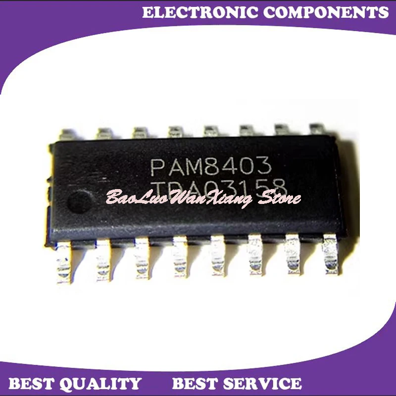 10 шт./партия, новые оригинальные Фотообои PAM8403DR-H PAM8403 SOP16