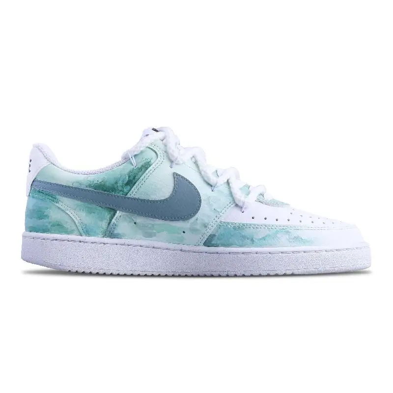 【Настроить】Nike Court Vision 1 обувь для скейтбординга кроссовки унисекс DH2987-101