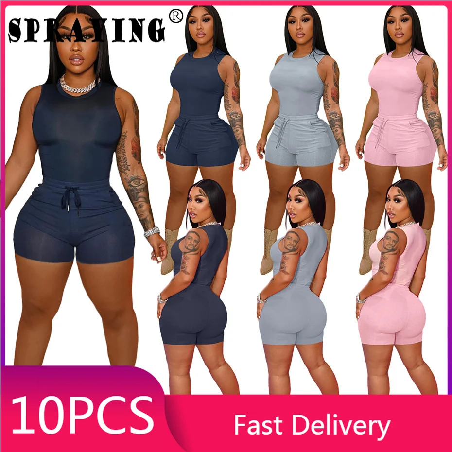 10 комплектов оптовая продажа предметов для перепродажи новая летняя одежда