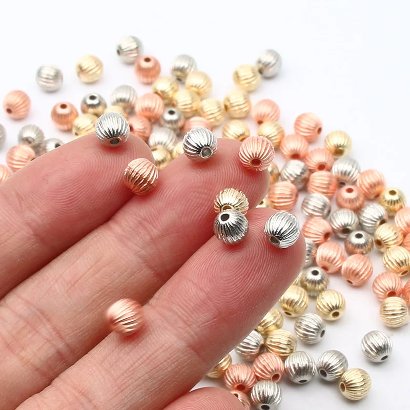 

Бусины-разделители для ювелирных изделий, 6 мм, 100/200 шт.