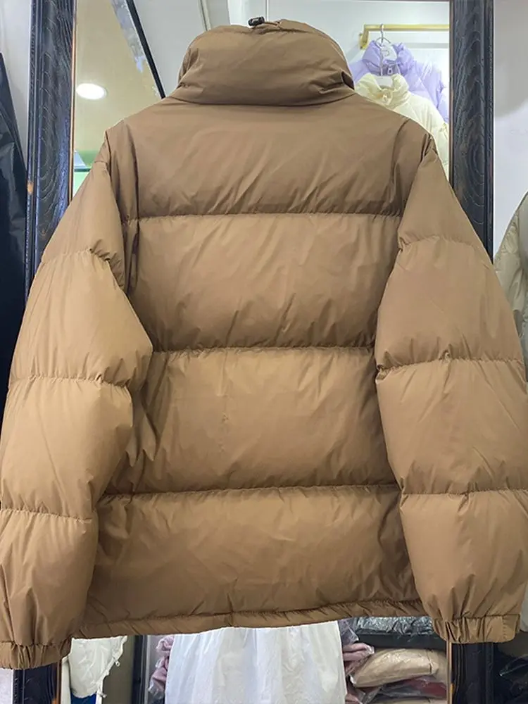 New Women Casual Style Down Jacket White Duck Down Jackets Autumn Winter Warm Coats And Parkas Female Outwear