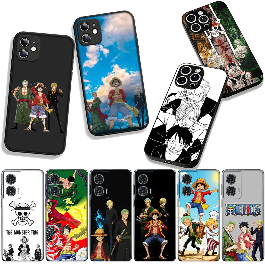 Фото Чехол Luffy One Piece Sanji Roronoa Zoro для Motorola Moto Edge 70 60 Fusion 40 NEO Pro G Stylus G56 G96 G71 G73 G52 G41 G42 G51 №4