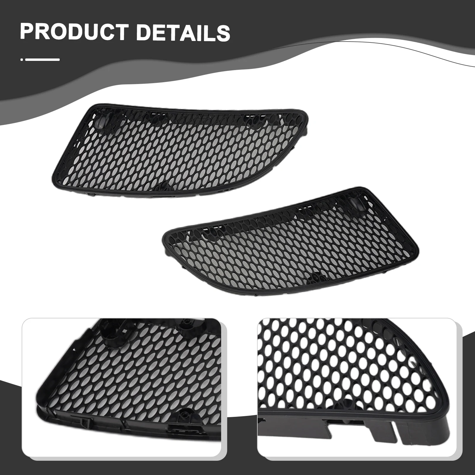 Пара решеток переднего капота 1718800485 1718800385 Для Mercedes R171 SLK280 SLK300 SLK350 2005-2011 SLK55 AMG