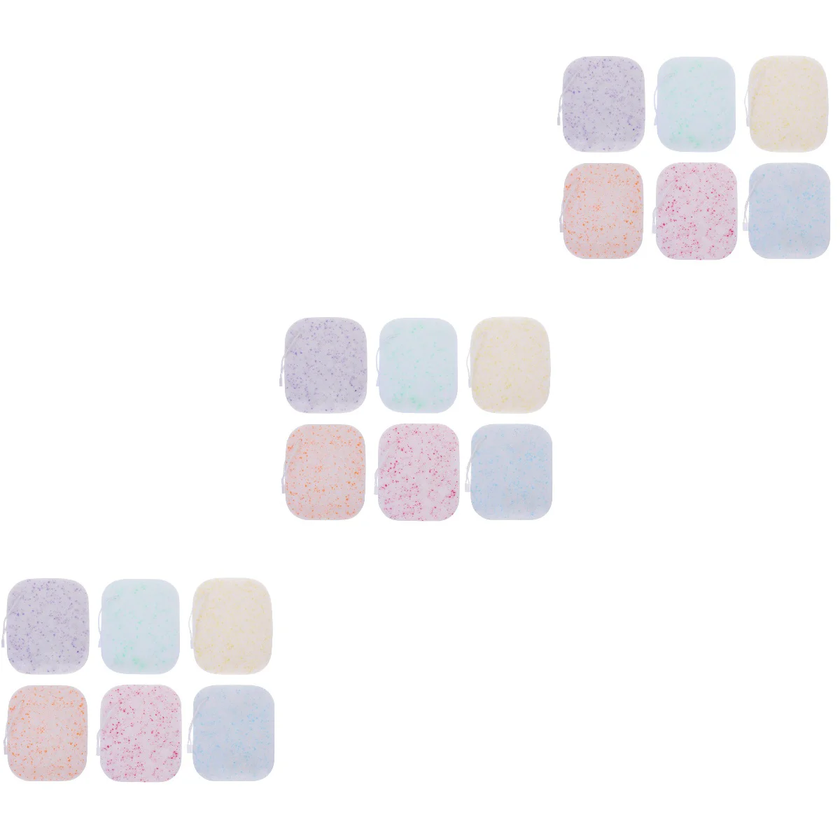 

18 pcs Thickened Makeup Remover Puff Facial Cleansing Wipes Face Cleaning Pads