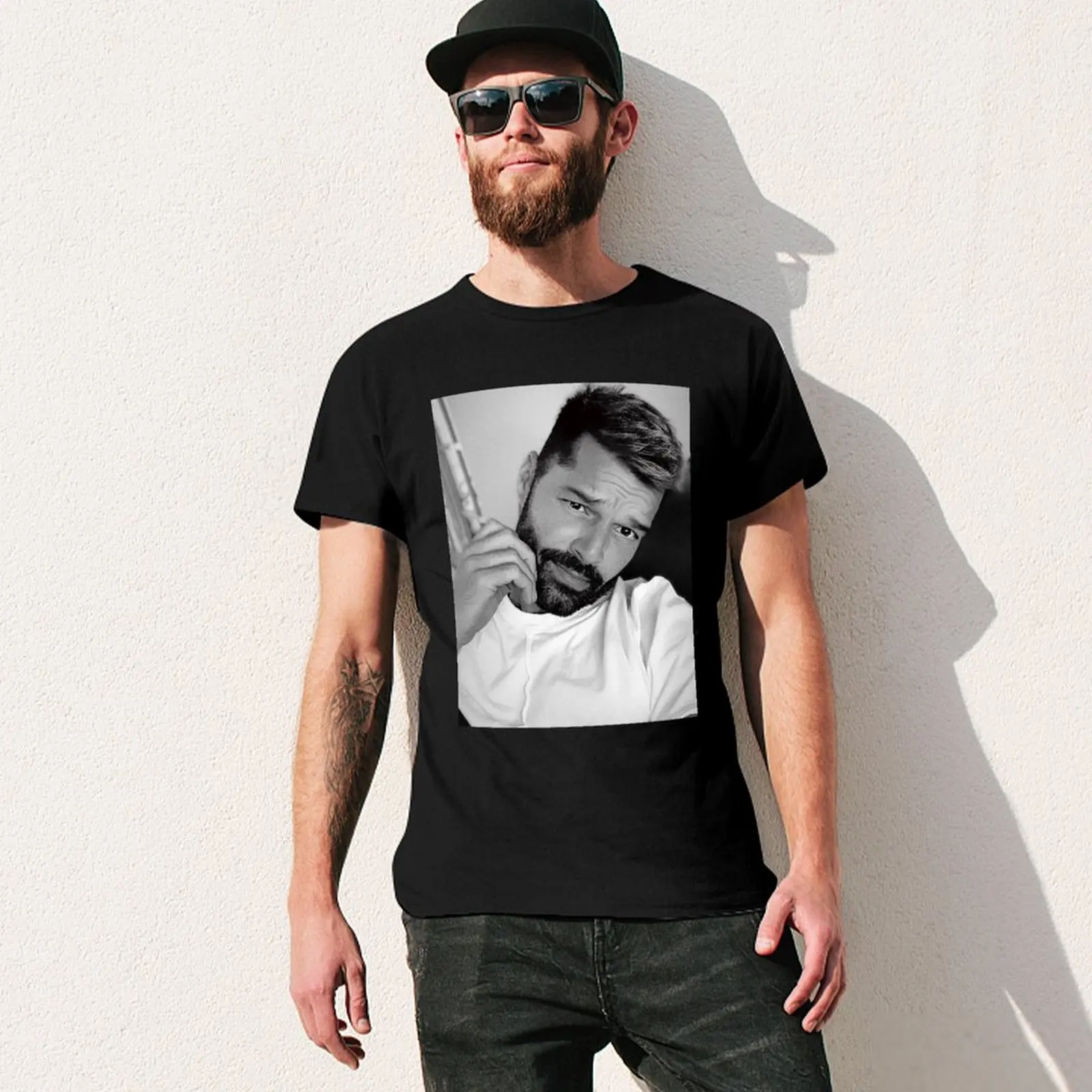 Футболка Ricky Martin быстросохнущие футболки синяя арховая футболка большого