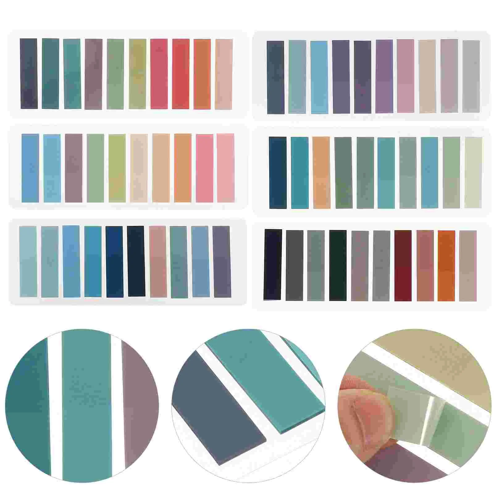 

Note Tabs Retro Stickers Annotation Divider Writable Marker Book Annotating Books