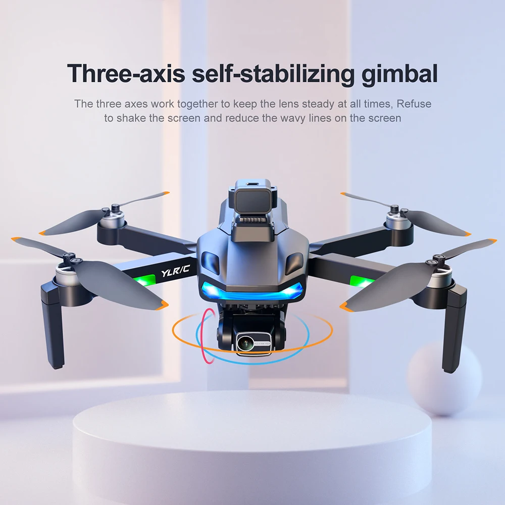 

Professional Drone 3-Axis Gimbal Image Stabilization GPS 8K Aerial Photography Radar Obstacle Avoidance Drones RC Distance 5000M