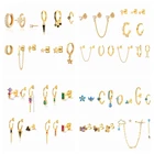 ROXI Multible серьги Ювелирные наборы серьги для женщин модные повседневные серьги ювелирные изделия круглые звезды цветок Геометрия