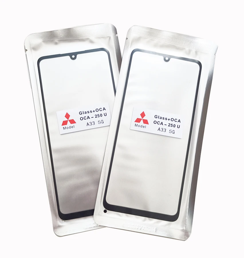 10Pcs For Samsung Galaxy A03 Core A03s A13 A23 A33 A53 A73 S10E S20 FE S21 Plus S22 LCD Front Touch Screen Lens Glass + OCA Glue - купить по