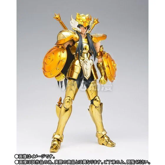 Фото В наличии: Коллекционная фигурка Bandai Saint Seiya Myth Cloth EX Gold Libra Shiryu, подарок для коллекционеров №2