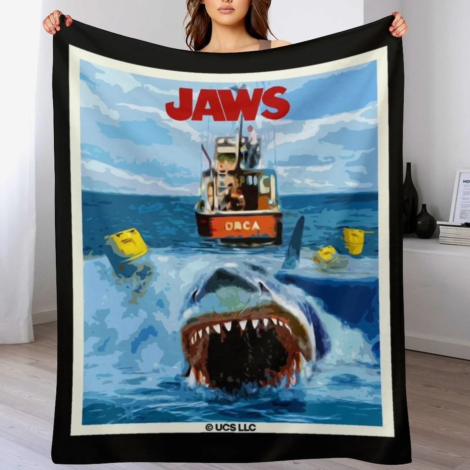 Фильм &quotЧелюсти&quot ретро. Аксессуары для дня рождения. Официальная Лицензия merch.