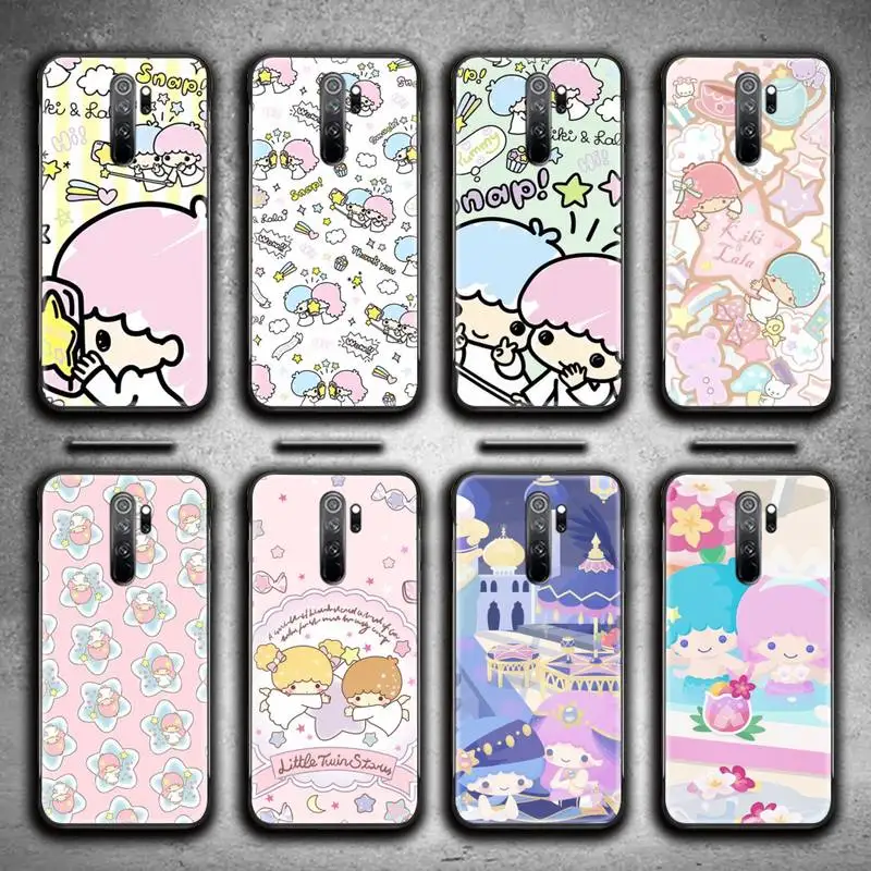 

Cartoon Cute Little Twin Stars Phone Case for Redmi 9A 9 8A Note 11 10 9 8 8T Pro Max K20 K30 K40 Pro