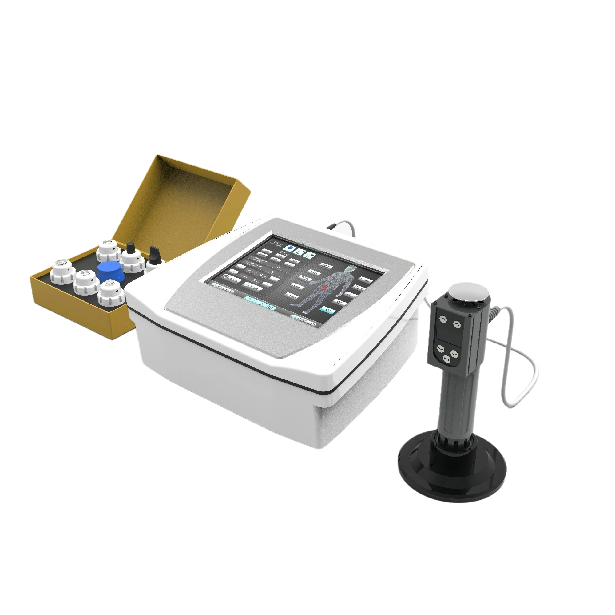 

Top Quality Extracorporeal Shock Wave Therapy Equipment Shockwave Machine for ED Treatment Pain Relief Massager
