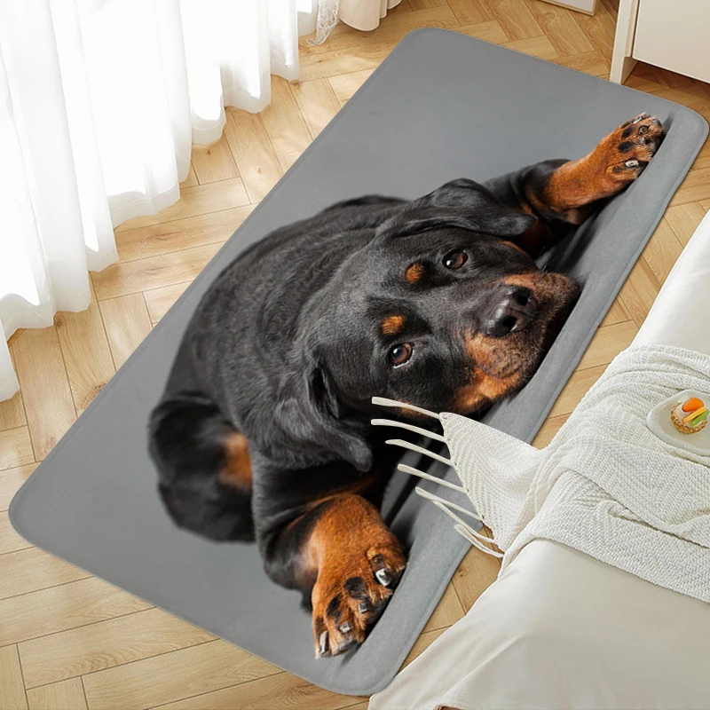 Кухонные коврики-беговые дорожки Rottweiler коврик для входной двери ковер гостиной