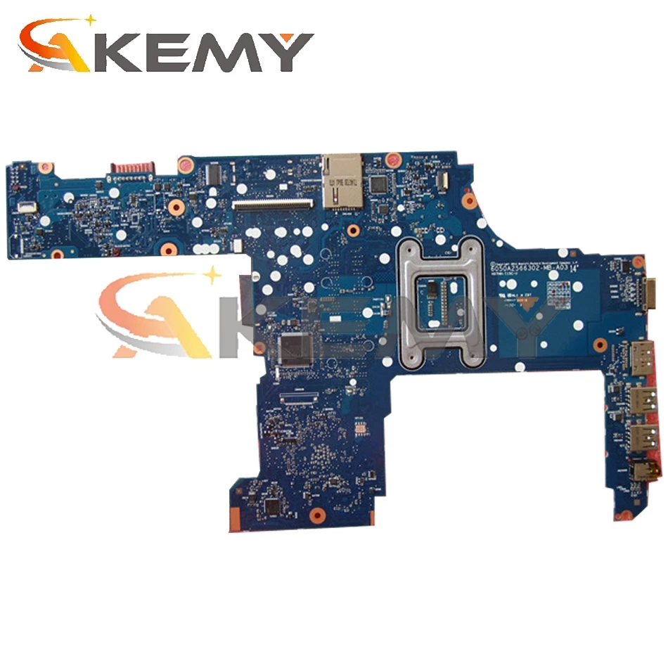 Материнская плата для ноутбука HP Probook 640 G1 650 HM86 6050A2566301 SR17D DDR3 744007-001 744007-501 |