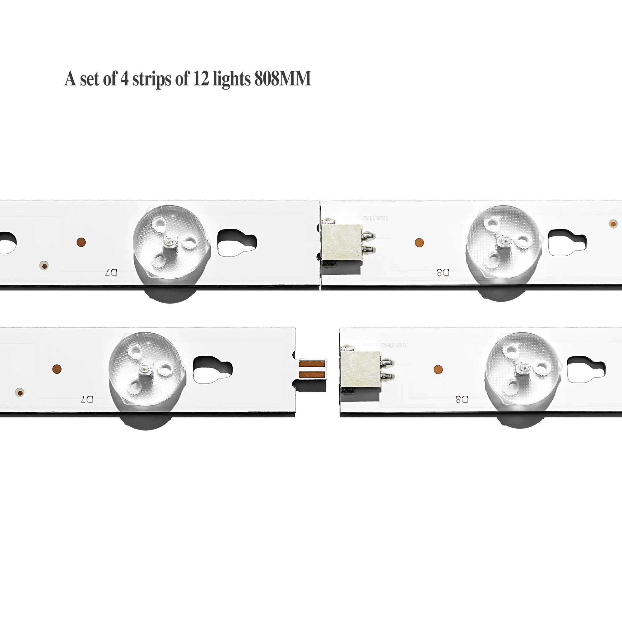 Светодиодная лента для подсветки Haier 40 дюймов 4 шт. LE40A3000 LED 40D12-ZC14-04(A) 04(B) LE40B3300W LE40B3000