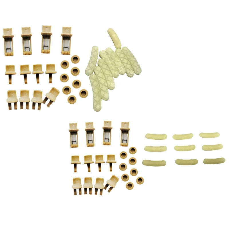 

6DCT450 MPS6 Automatic Gearbox Clip Kit&Rubber Thrust Washer Buffer Block Set For Volvo Thrust Washer Kit B