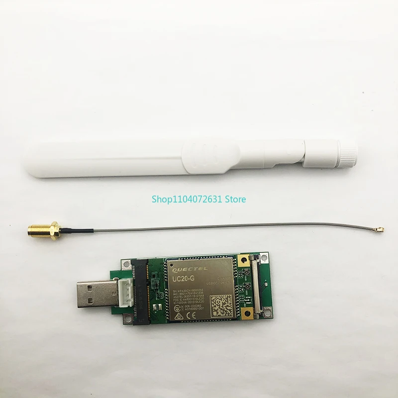 Фото В наличии, бесплатная доставка: модуль UC20-G 3G Mini PCIe + USB-адаптер + антенна + тестовый разъем QFP100 IC №4