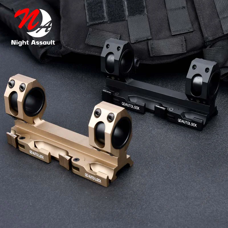 

Tactical Airsoft Accessroies 25.4mm 30mm Rings RMR Fit 20MM Rail Sight Base Weapon Sight LPVO Offset Optic QD Mounts Plate