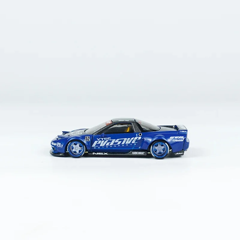 Kaido House + MINIGT 1:64 Модель автомобиля NSX Evasive V2 Литой автомобиль из сплава # KHMG137 Металл