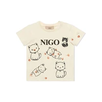 nigo childrens crew neck short sleeve t shirt nigo32937