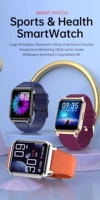 2022 new smartwatch bluetooth for men women sport fitness bracelet custom watch face sleep heart rate monitor