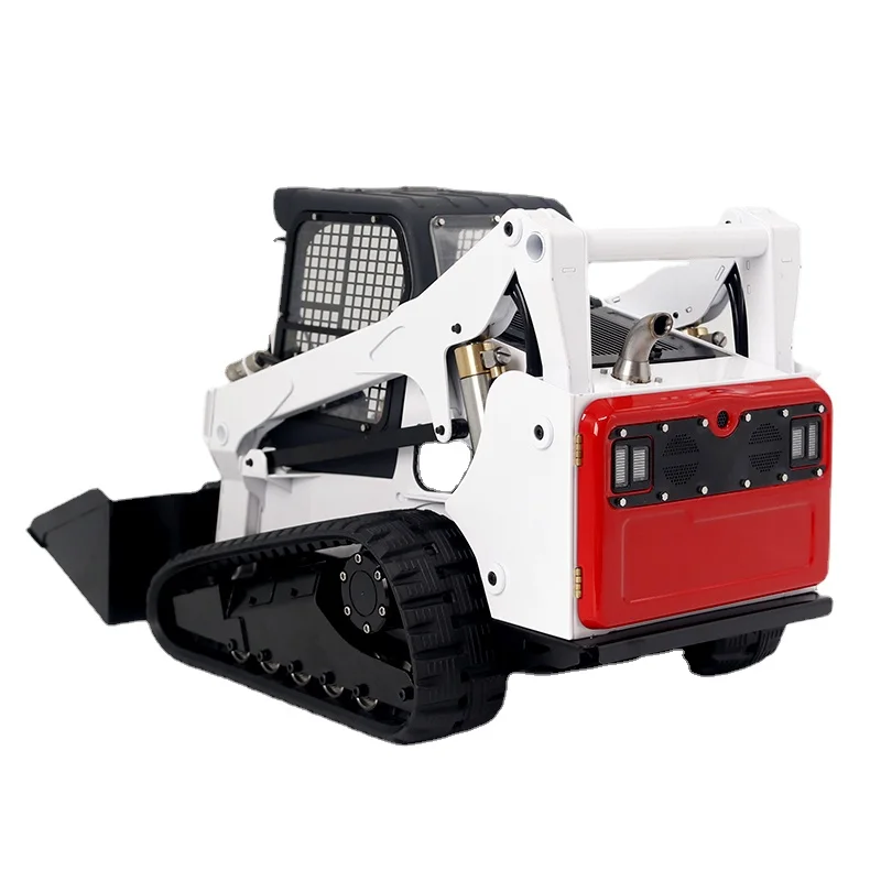 Модель строительной техники RC Skid Steer Loader игрушка на дистанционном управлении 1/14 RTR Tracked Bobcat Construction Vehicle Model SM770.