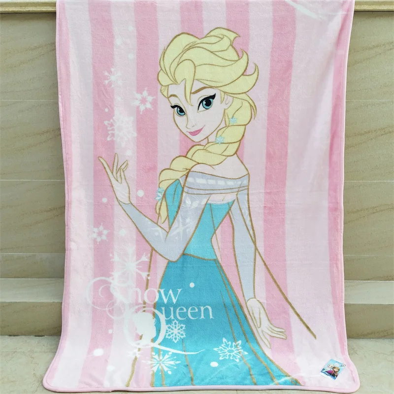 Disney Cartoon Elsa Princess Minnie Mickey Mouse Blanket Throw for Boys Girls on Bed Sofa Couch Kids Gift Christmas Gift